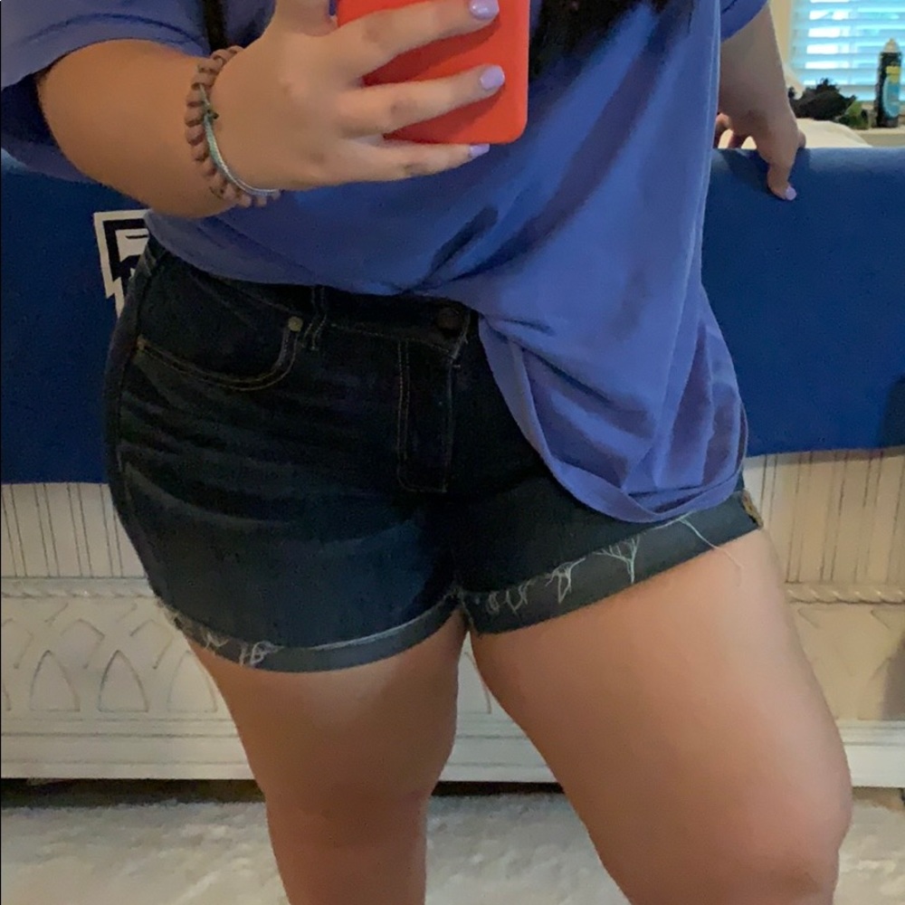 american eagle dark was shorts!!